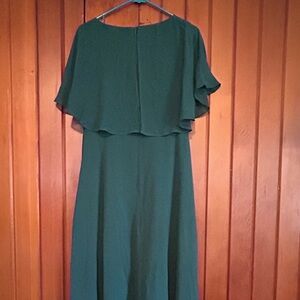 Elegant Green Women's Dress